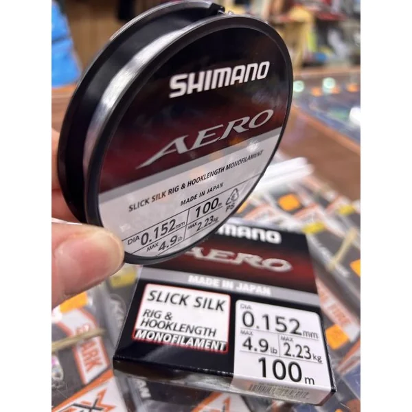 MONOFILAMENTO SHIMANO AERO SLICK SILK 0,152mm "BOBINA 100M"