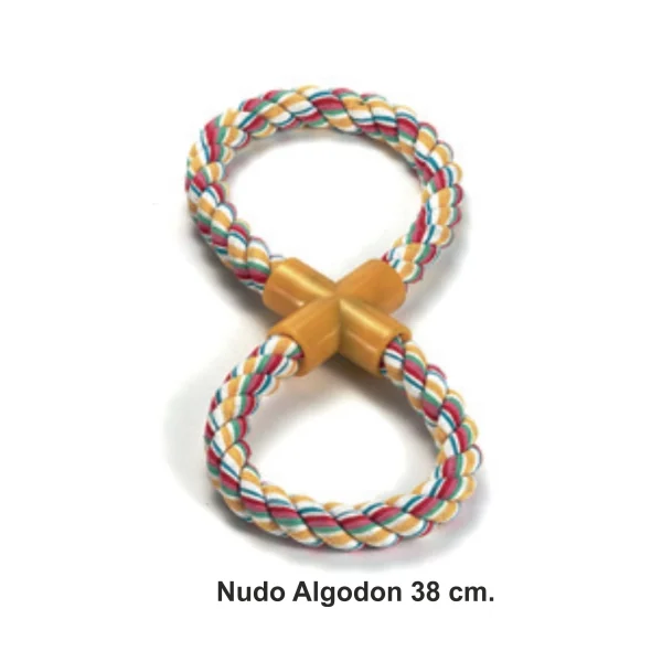 MORDEDOR NUDO ALGODON EN 8 38 cm.