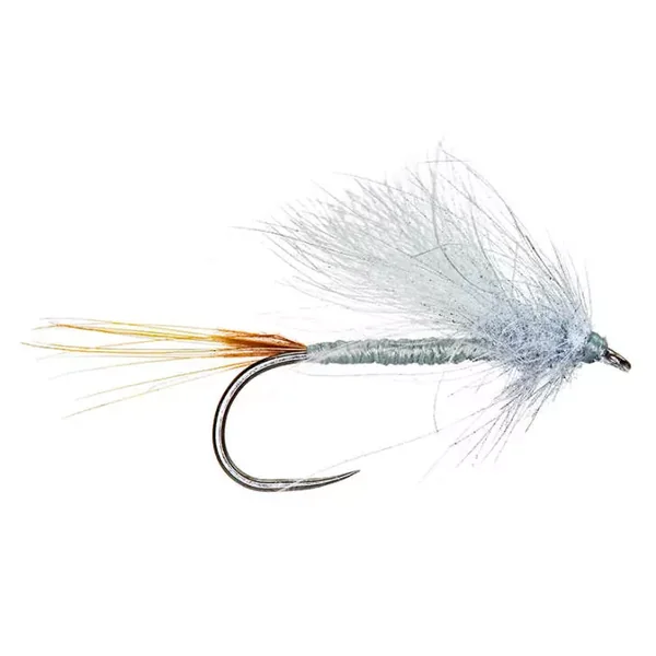 Morgans Dun CDC Mayfly mosca seca