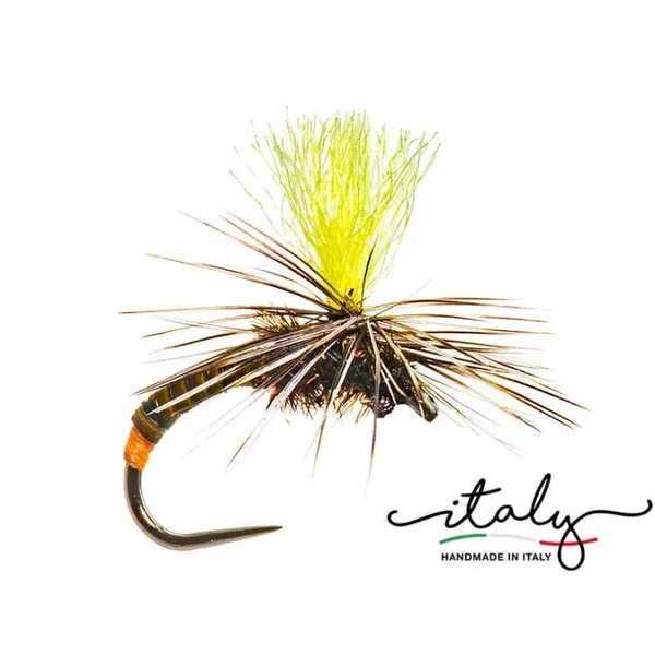 Morgans Evo Quill Klinky Orange Spotted mosca seca