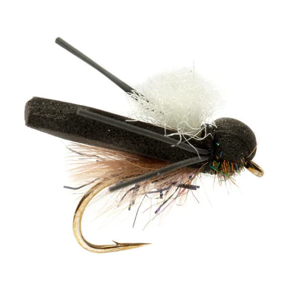 Mosca seca de Fulling Mill - Escarabajo blanco de Procter's Flip Flop