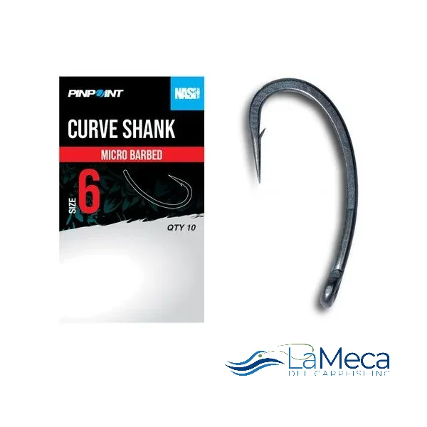 NASH CURVE SHANK MICRO BARBED (DIFERENTES MEDIDAS)