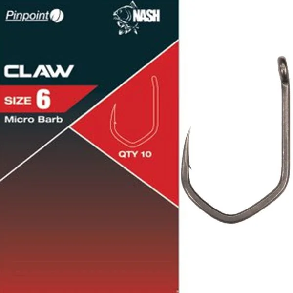 Nash Pinpoint Anzuelos Micro Barbed Nº 8