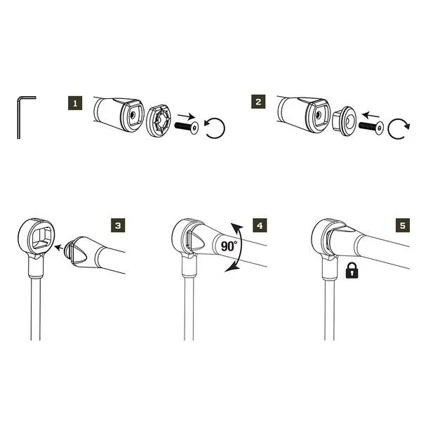 Nash Scope Butt Lock Peg - Imagen 4