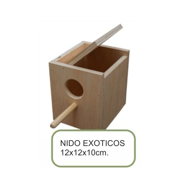 NIDO MADERA EXOTICOS