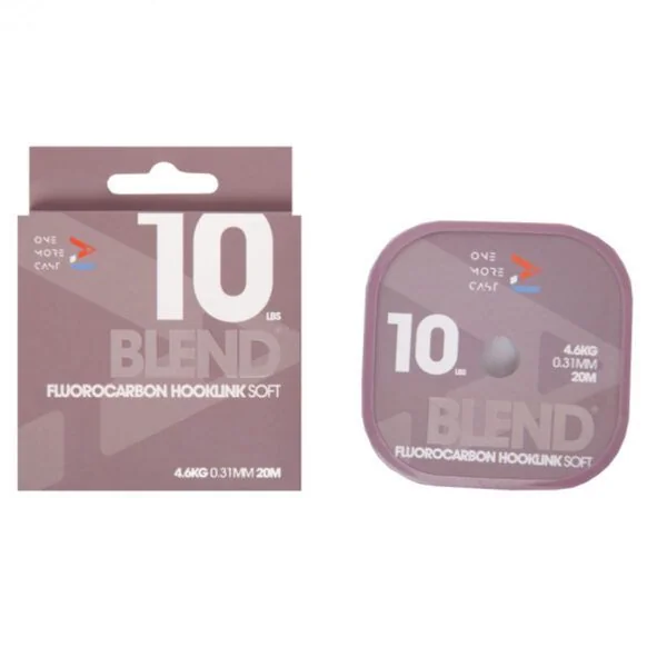 One More Cast Blend Fluorocarbon Hooklink Soft 10lb 20m