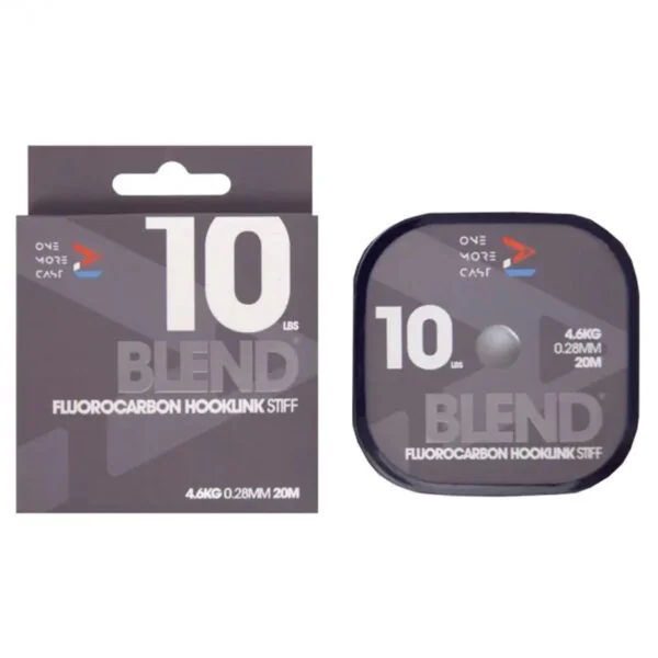 One More Cast Blend Fluorocarbon Hooklink Stiff 10lb 20m