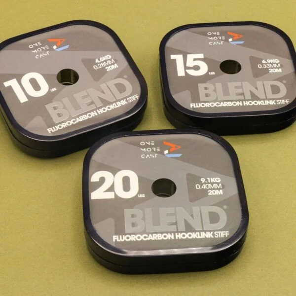 One More Cast Blend Fluorocarbon Hooklink Stiff 20lb 20m