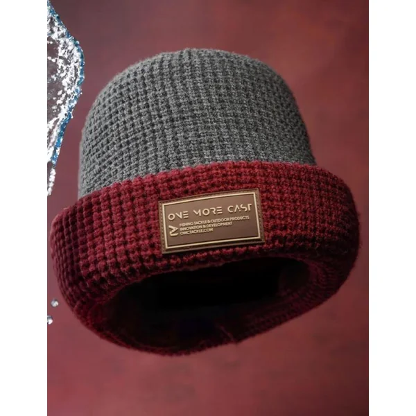 One More Cast Gorro Waffle Stitch Beanie