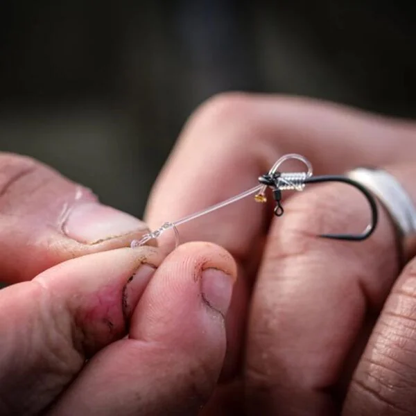 One More Cast Memory Stiff Chod Hinge Rig Hooklink 30lb 20m - Imagen 6