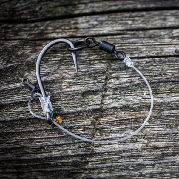 One More Cast Memory Stiff Chod Hinge Rig Hooklink 30lb 20m - Imagen 7