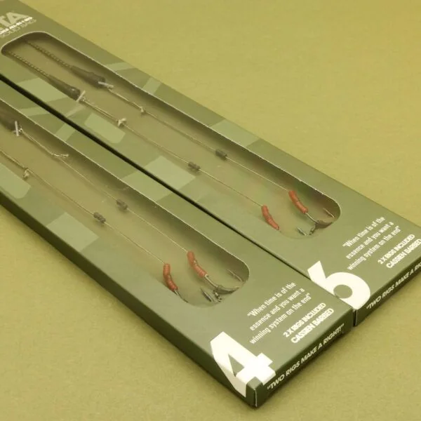 One More Cast Surrender All-In-1 Rig 4 Solid Bag Rig Size 4 - Imagen 2