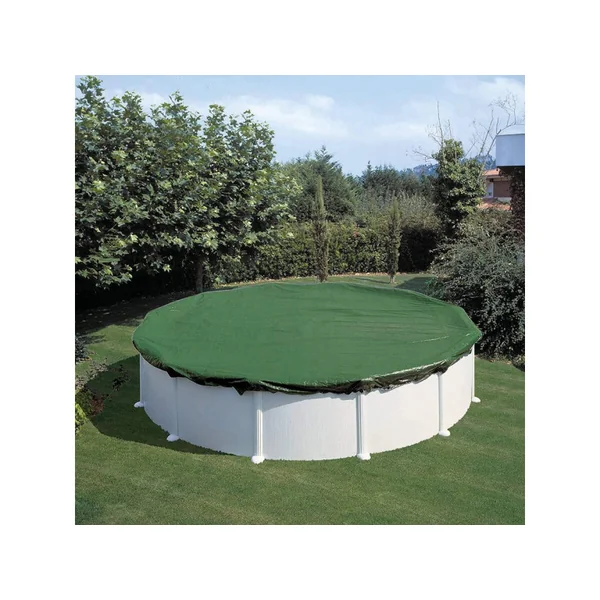 Ovale Winterplane für Pools - 7.30 x 3.75 m - Grün - Imagen 2