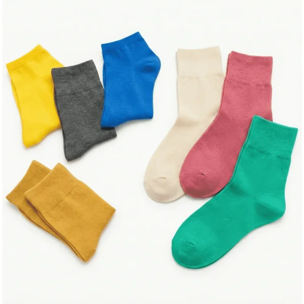 Pack 3 Calcetines Finos Lisos Verano
