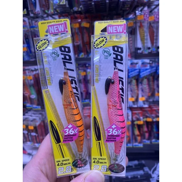 PACK de 2 DTD BALLISTIC 2.8 "EGING/CALAMAR"