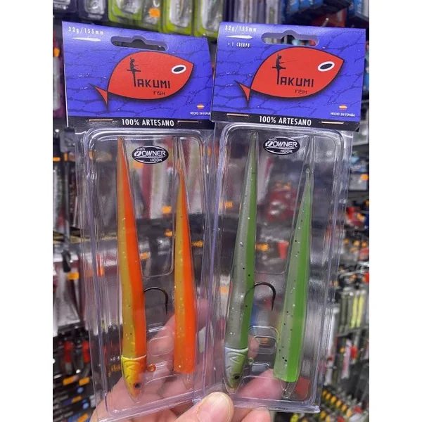 PACK DE 2 SEÑUELOS TAKUMI FISH 32 gr «SPINNING»