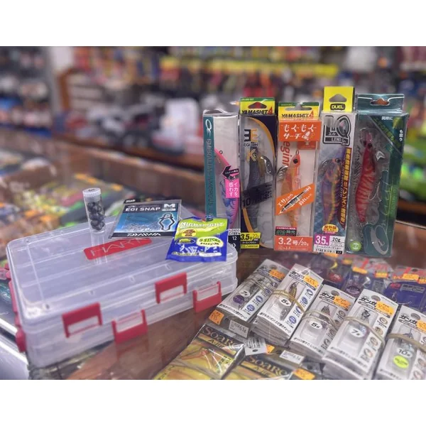 PACK DE 5 SEÑUELOS FANTASTICOS CALAMAR 3.5 "EGING"