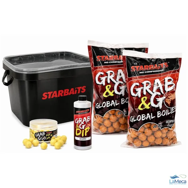 PACK DE CEBOS STARBAITS GRAB&GO GRAB&GO SCOPEX