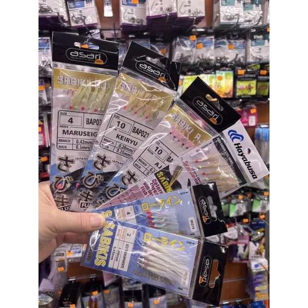 PACKS DE 6 SABIKIS SURTIDAS " FONDO"