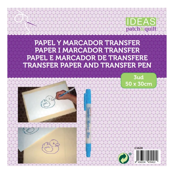 Papel transfer reutilizable para tela IDEAS Patch & Quilt