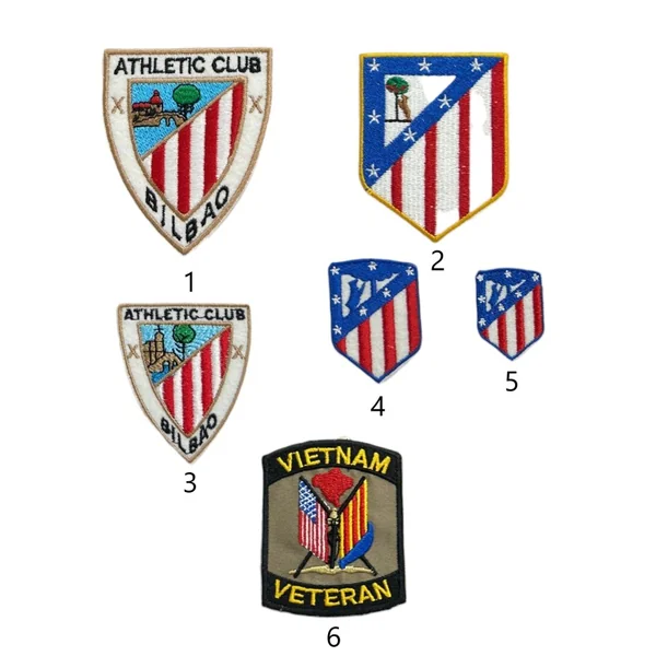 Parche Bordado Fútbol y Veterano E65