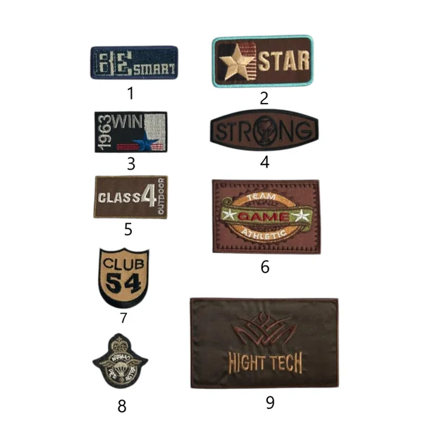 Parche Termoadhesivo Insignias Retro