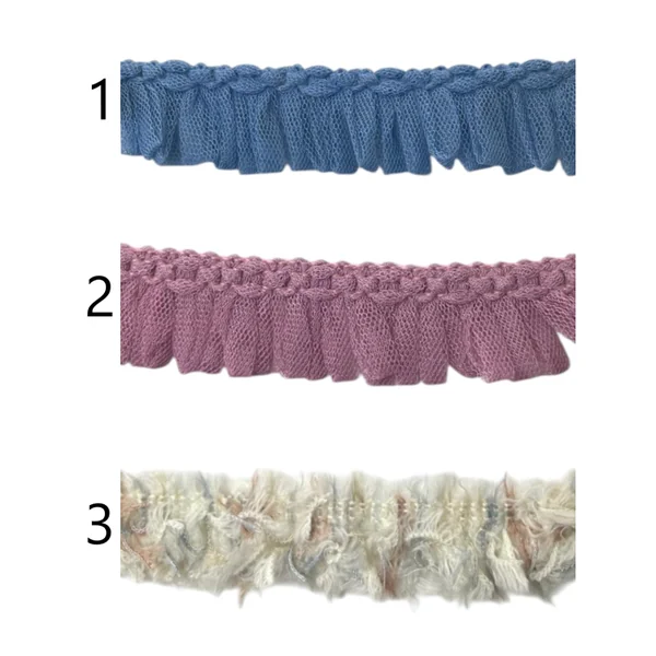 Pasamanería de Tul y Pelo 3 cm