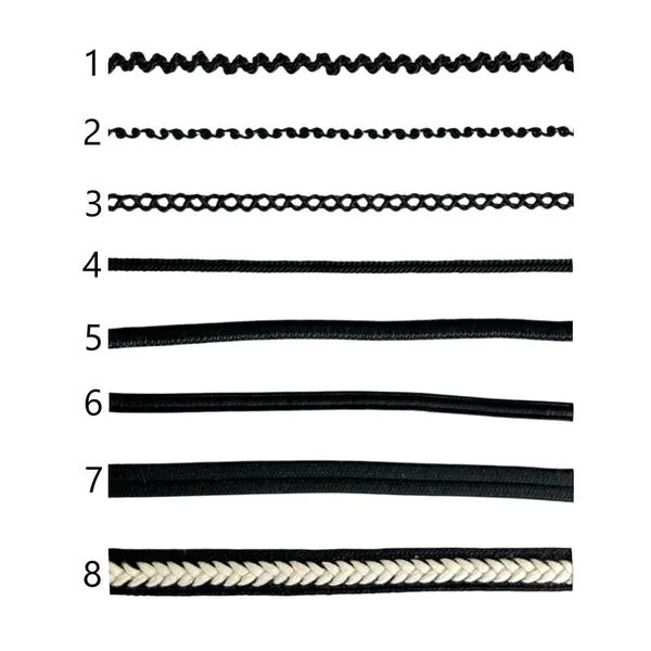 Pasamanería Y Cordón Negro PS33-4