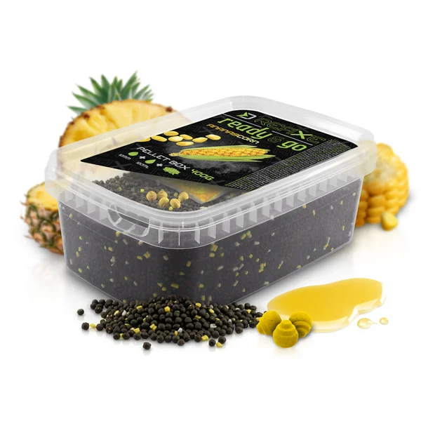 Pellet box Delphin Reaxe READY&GO / Maíz-Piña