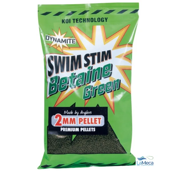 PELLETS DYNAMITE SWIM STIM, BETAINA VERDE, 2 mm, 900 g