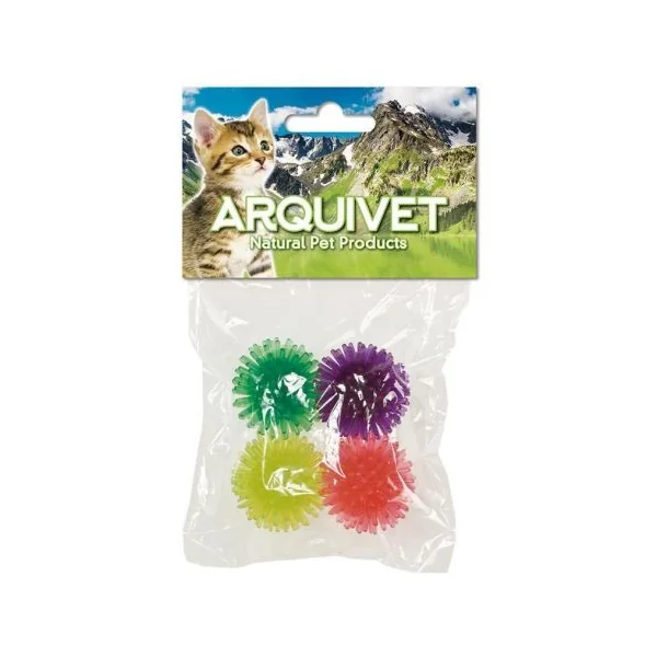 PELOTA ERIZO 3,5 cm. Bolsa 4 Uds.