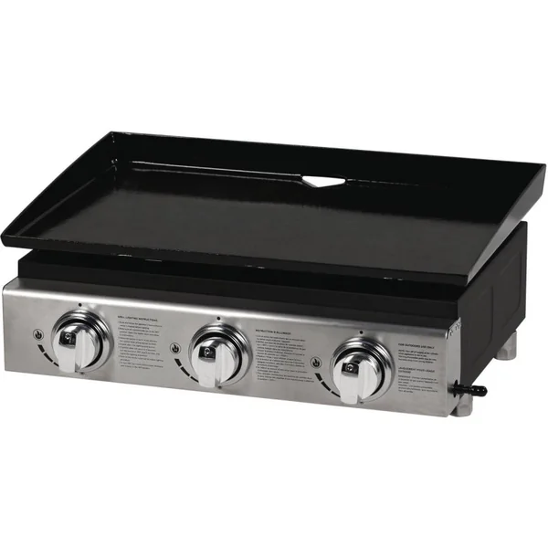 Plancha "Presto 3" - 3 Brenner - 7,5 kW - Grau