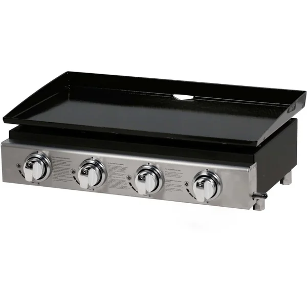 Plancha "Presto 4" - 4 Brenner - 9,7 kW - Grau