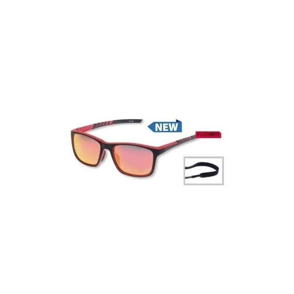 Polarized sunglasses Hart red/orange mirror