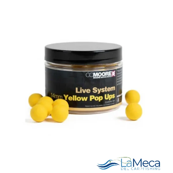 POP UPS CCMOORE LIVE SYSTEM AMARILLO 14MM