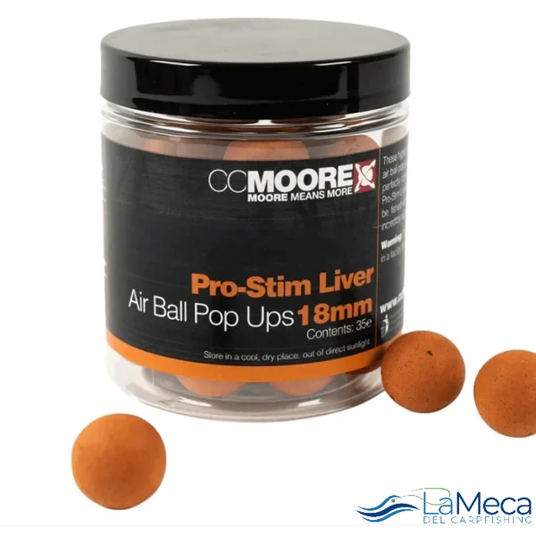 POP UPS CCMOORE PRO-STIM LIVER AIR BALL MARRON 18 mm