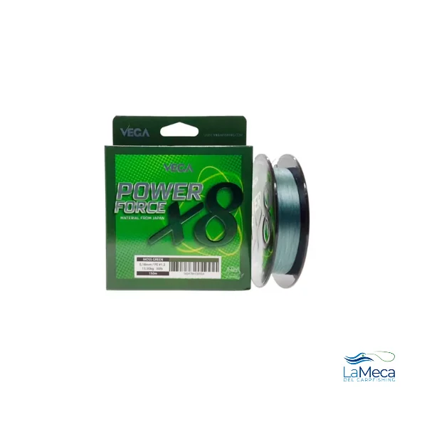 POWER FORCE X8 MOSS GREEN 0,14MM 150M
