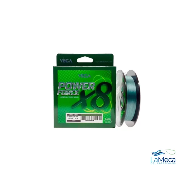 POWER FORCE X8 MOSS GREEN 0,16MM 150M