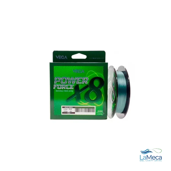 POWER FORCE X8 MOSS GREEN 0,22MM 150M