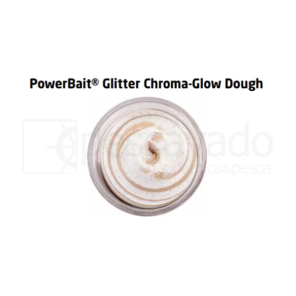 PowerBait Glitter Chroma-Glow Dough