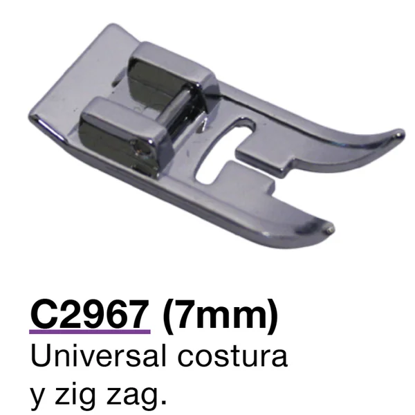 Prensatelas Universal Costura y Zig Zag - 7 mm