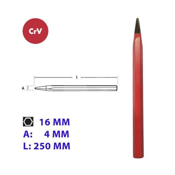 PUNTERO 04X16X250MM