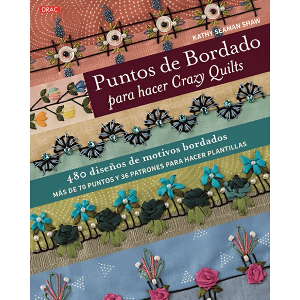 Puntos de Bordado para Hacer Crazy Quilts