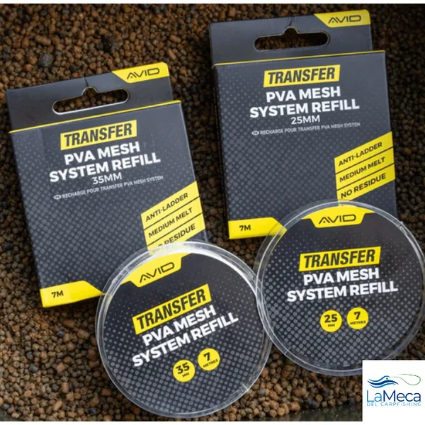 RECAMBIO DE MALLA DE PVA AVID CARP 25 mm