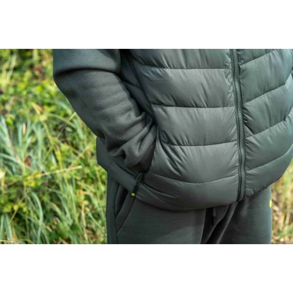 RidgeMonkey Chaqueta Jogger ThermaPro Verde-S - Imagen 4