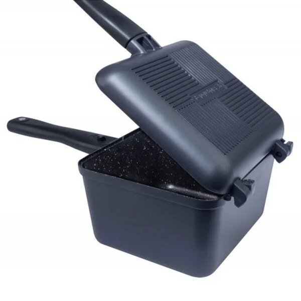 RidgeMonkey Connect Deep Pan & Griddle XL Granite Edition - Imagen 2