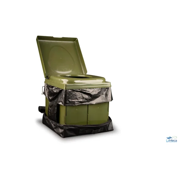 RIDGEMONKEY COZEE - INODORO COMPACTO PARA EXTERIORES, PESCA CAMPING