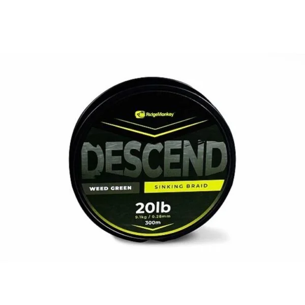 RidgeMonkey Descend Sinking Braid Verde 20lb 300m