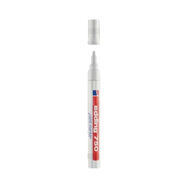 ROTULADOR PERMANENTE EDDING BLANCO