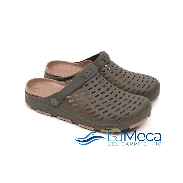 SANDALIAS FOX KHAKI CLOGS